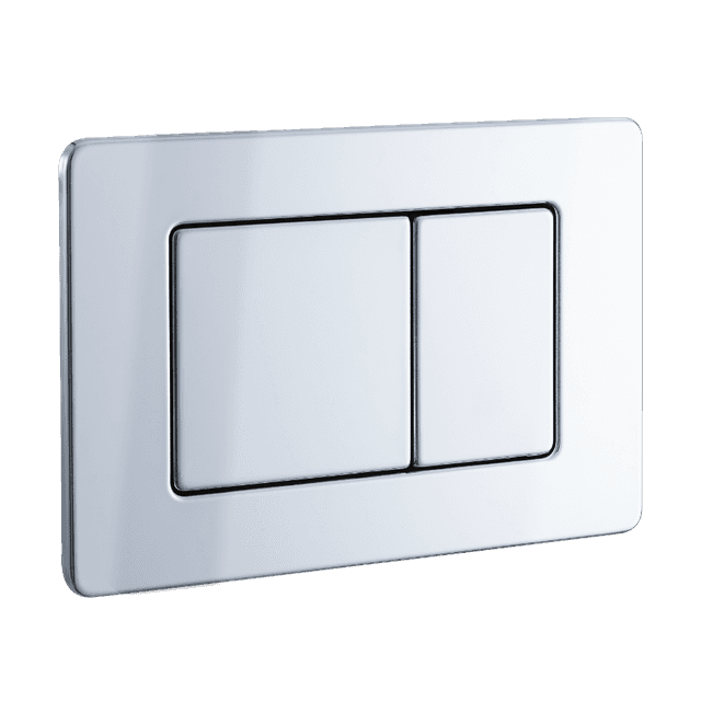 Przycisk spłukujący do WC ze stali nierdzewnej AXO chrom