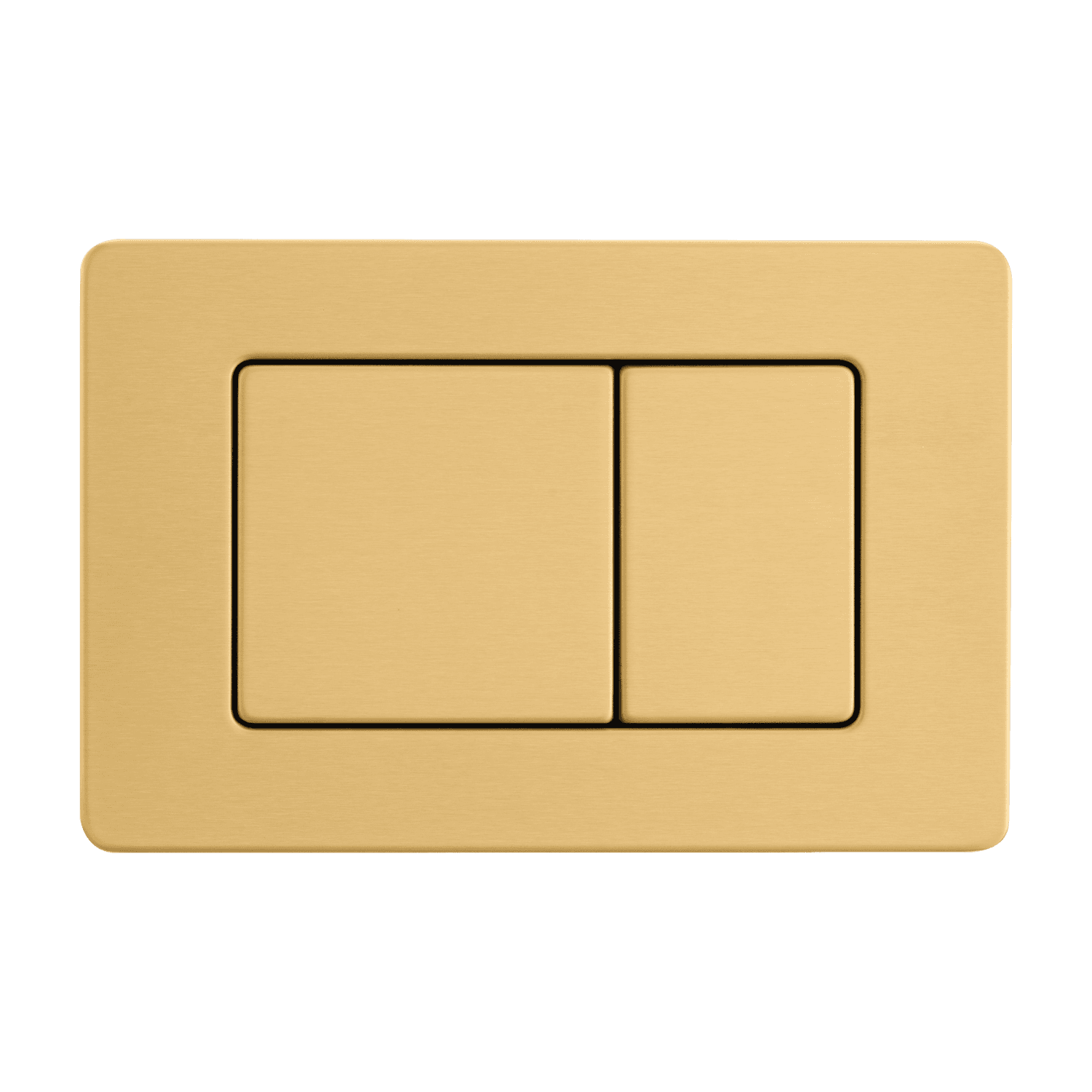 Przycisk spłukujący do WC ze stali nierdzewnej szczotkowanej AXO złoty