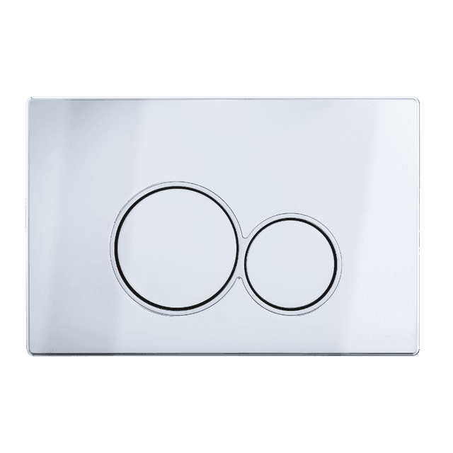 Przycisk spłukujący do WC EXO chrom