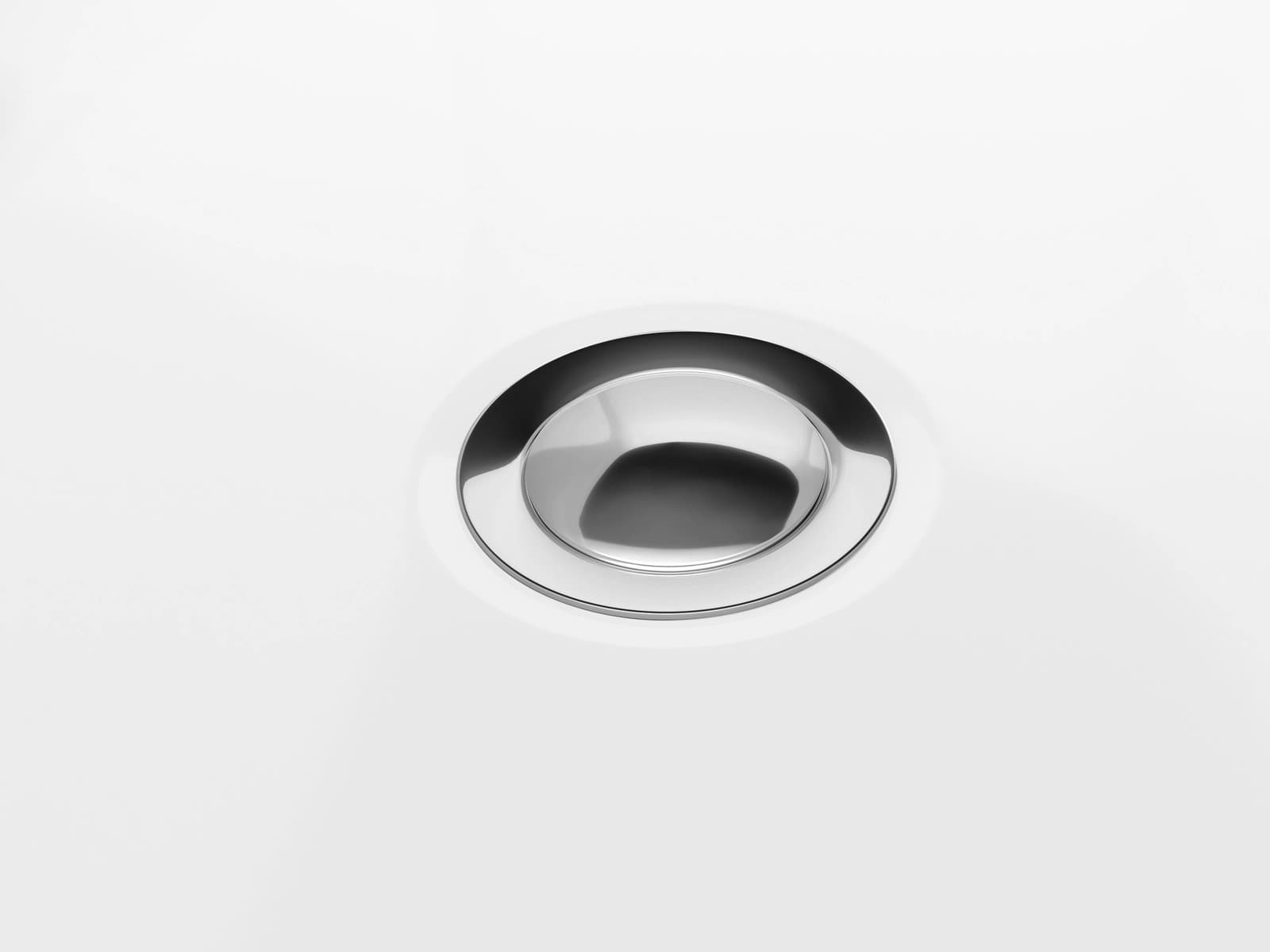 Wanna przyścienna wolnostojąca Corsan MONO E030XLCH 170 cm z szeroką krawędzią Korek klik-klak Chrom