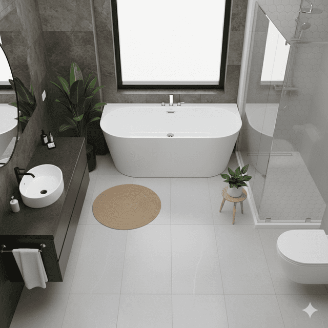 Wanna przyścienna wolnostojąca Corsan MONO E030XLBGL 170 cm z szeroką krawędzią Korek klik-klak Szczotkowane Złoto