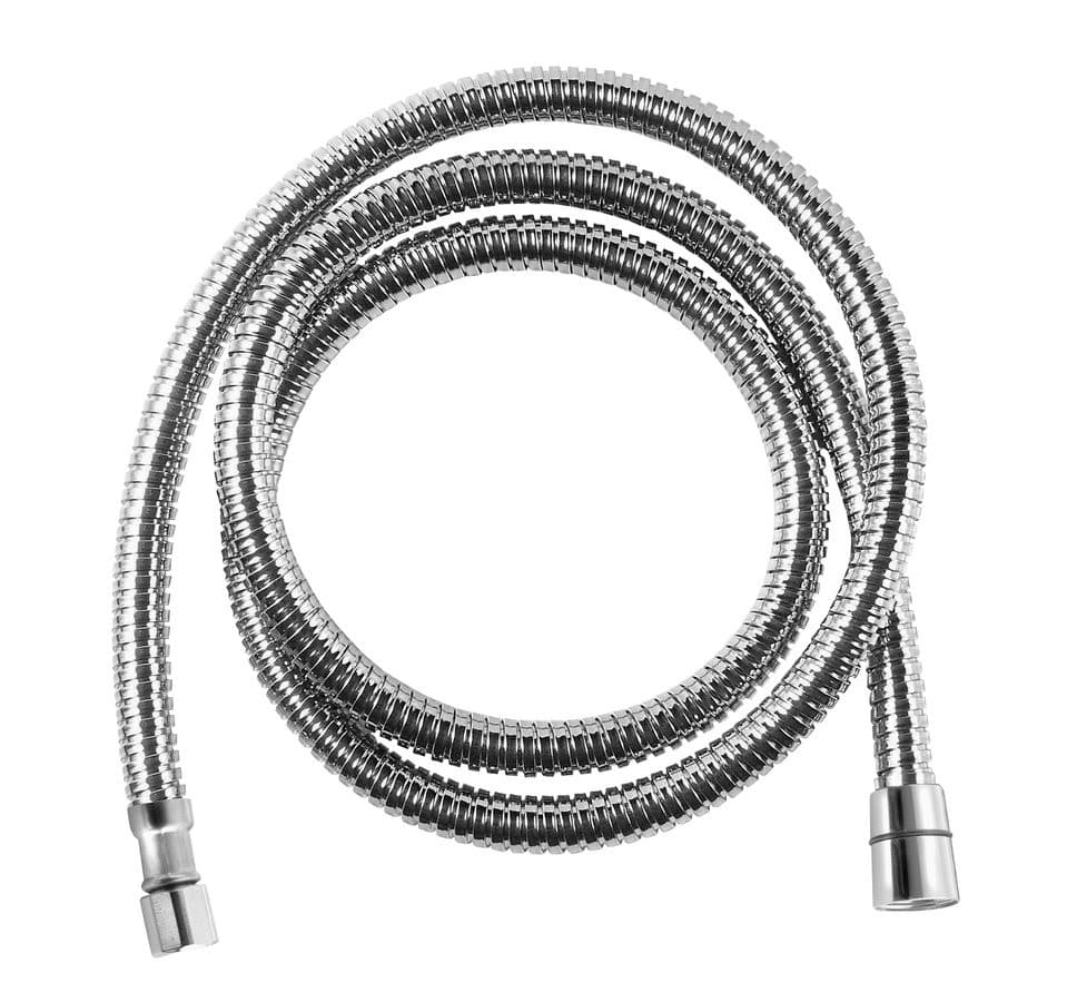 Wąż do pryszniców wysuwanych, F1/2"-M12x1, 150cm, chrom