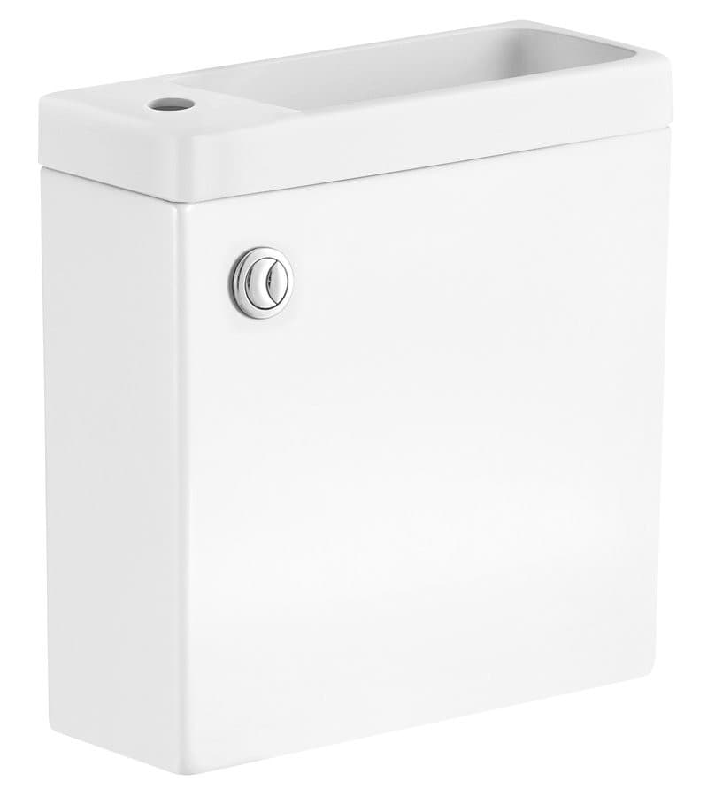 JALTA HYGIE spłuczka z umywalką do kompaktu WC, biały