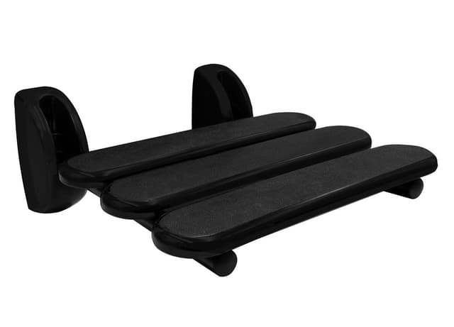 HANDICAP siedzisko prysznicowe składane, 36x25cm, czarny