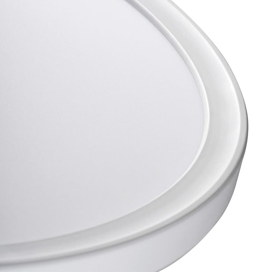 AZPO lampa sufitowa LED, średnica 225mm, 11,8W, 3000/4000/6000K, IP54, biały