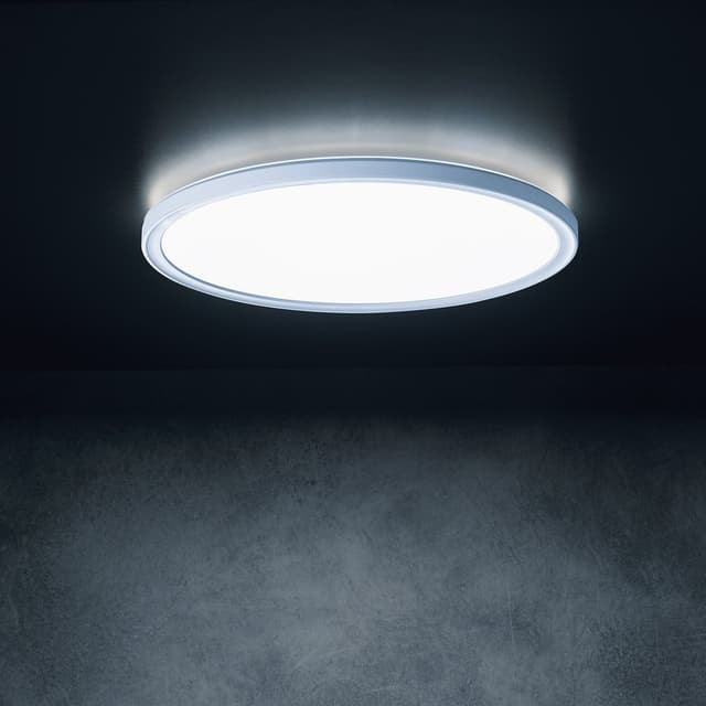 AZPO lampa sufitowa LED, średnica 225mm, 11,8W, 3000/4000/6000K, IP54, biały