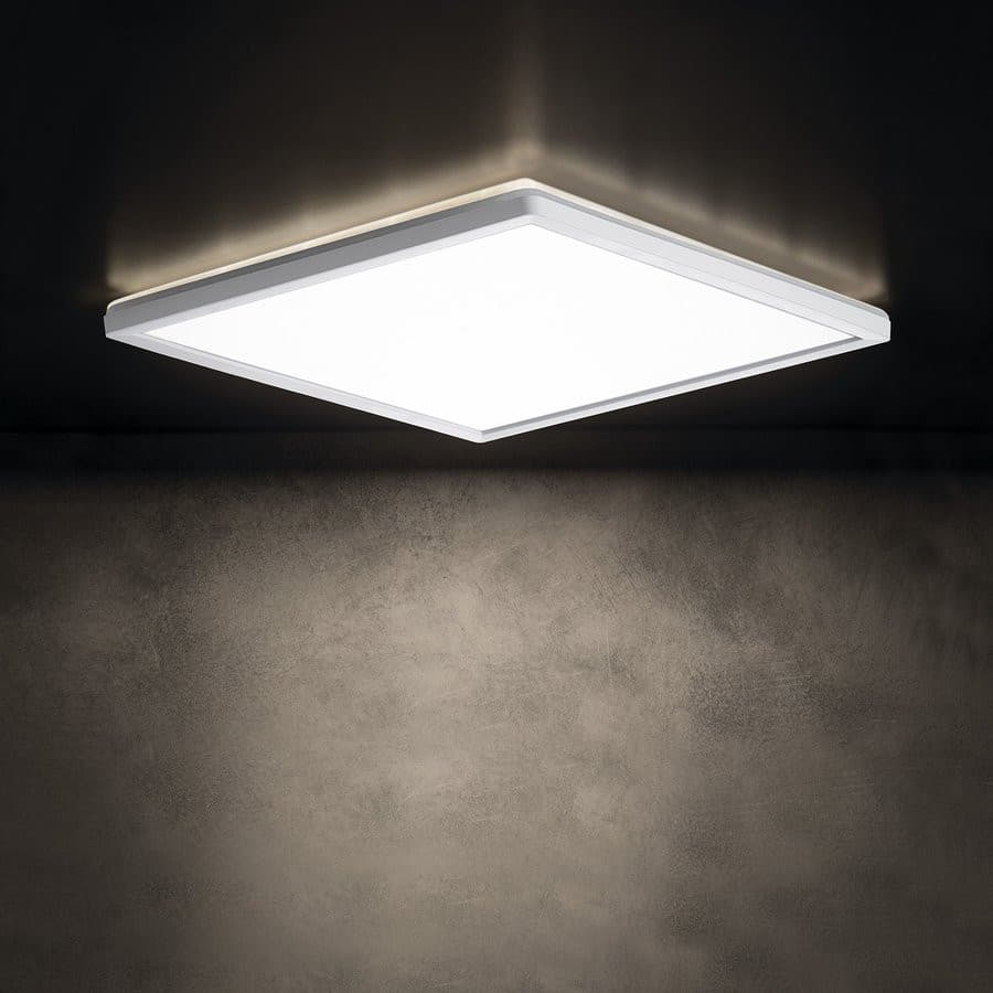 AZPO lampa sufitowa LED 300x300mm, 17,5W, 3000/4000/6000K, IP54, biały