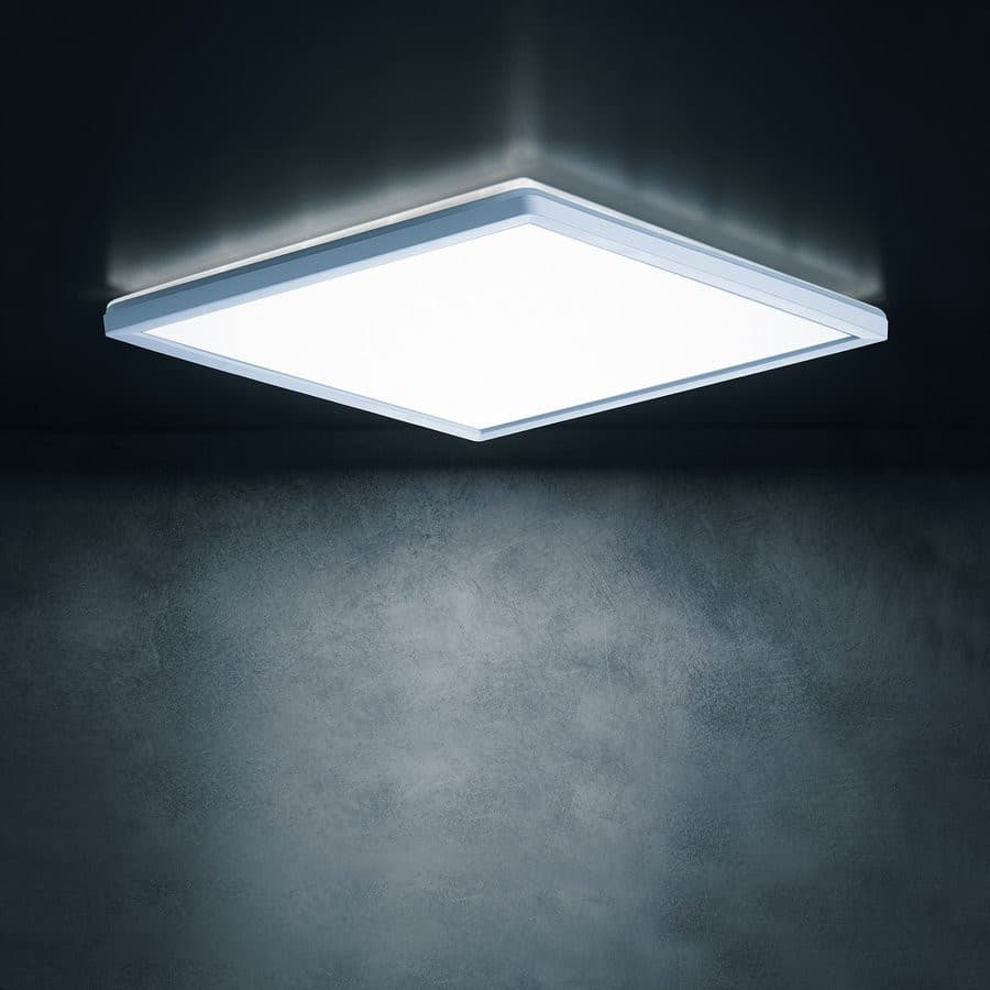AZPO lampa sufitowa LED 420x420mm, 22W, 3000/4000/6000K, IP54, biały