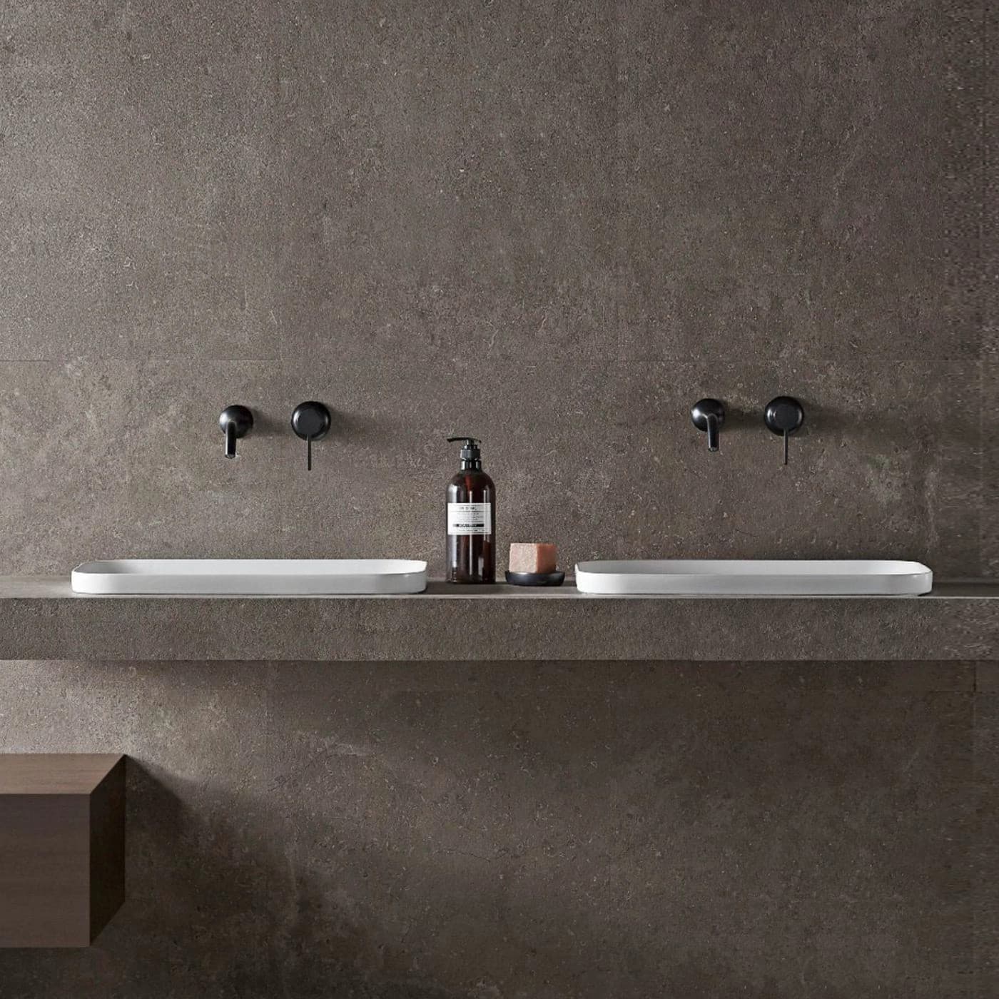 Umywalka wpuszczana w blat INTERO UC5672WH 430x380x140 mm z korkiem białym