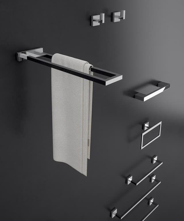 ELBA wieszak na papier toaletowy, chrom