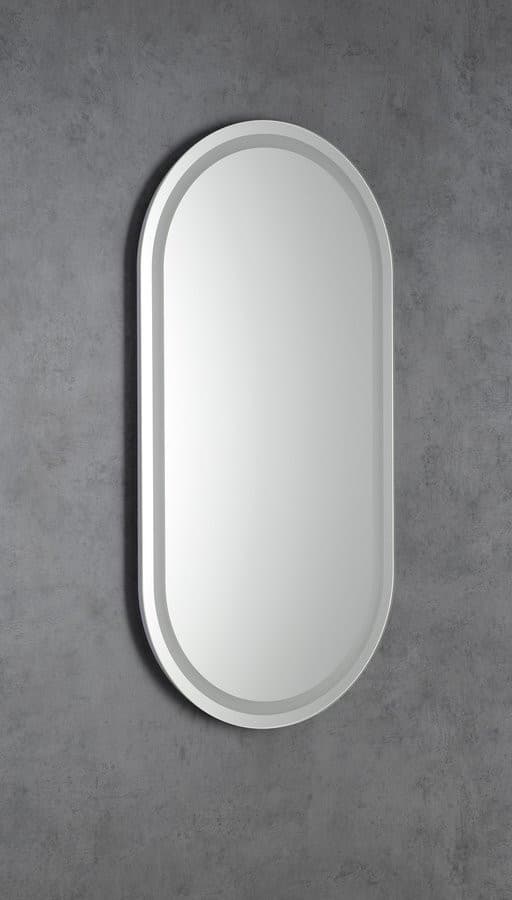 NYX lustro owalne z oświetleniem LED 45x90cm