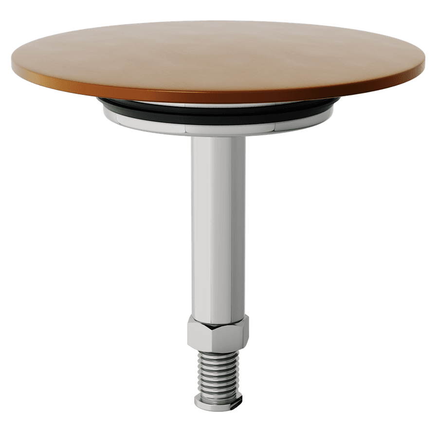 Korek zapasowy do zestawu odpływowego z napełnianiem, czarny mat