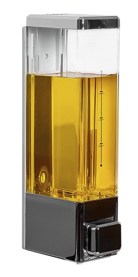 OLMO dozownik mydła płynnego 350ml, chrom