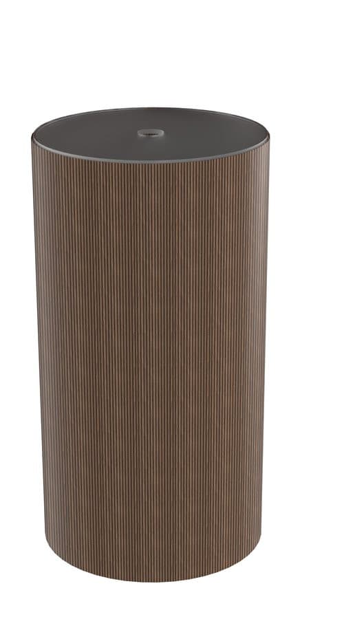 OASIS podstawa pod umywalkę, dyfuzor LED, ø 400x745 mm, dąb cardamom