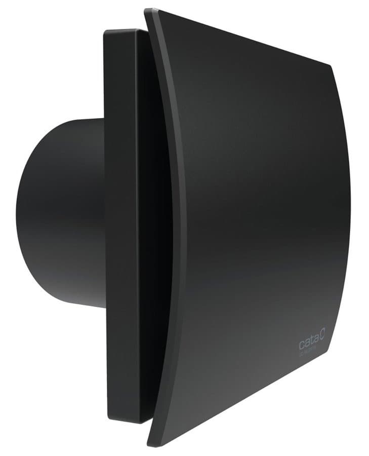 SILENTIS UC TH 10 wentylator łazienkowy, osiowy z automatom, 8W,wylot 100mm, czarny
