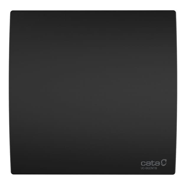 SILENTIS UC TH 10 wentylator łazienkowy, osiowy z automatom, 8W,wylot 100mm, czarny