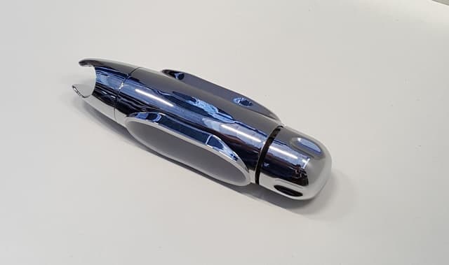 Przesuwany uchwyt rączki prysznicowej do panela prysznicowego SL030, ABS/chrom