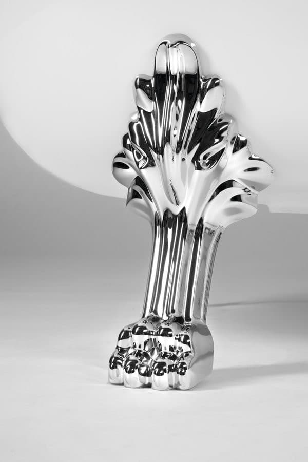 RETRO wolnostojąca wanna 168x76,2x70cm, biała, nogi chrom