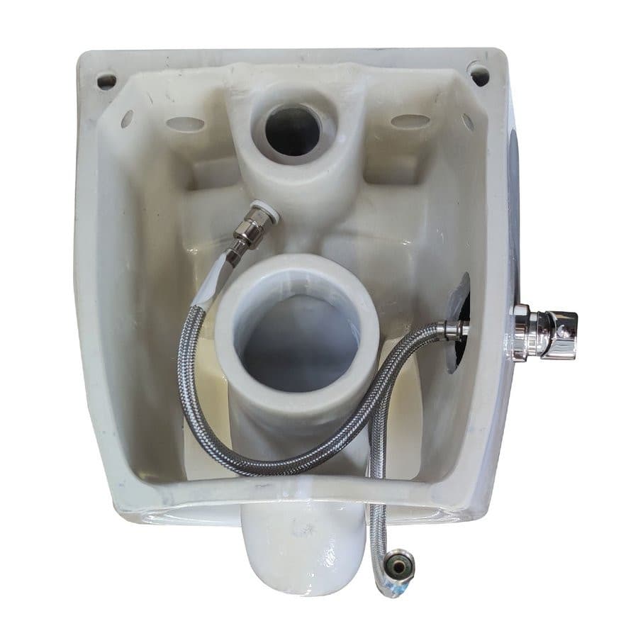 SENTIMENTI CLEANWASH WC wiszące, z dyszą bidetową i zaworem, Rimless, 36x51cm, biały