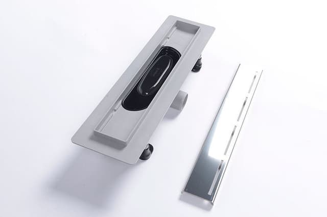 ROAD odpływ liniowy z rusztem ze stali nierdzewnej, L-455mm, DN40