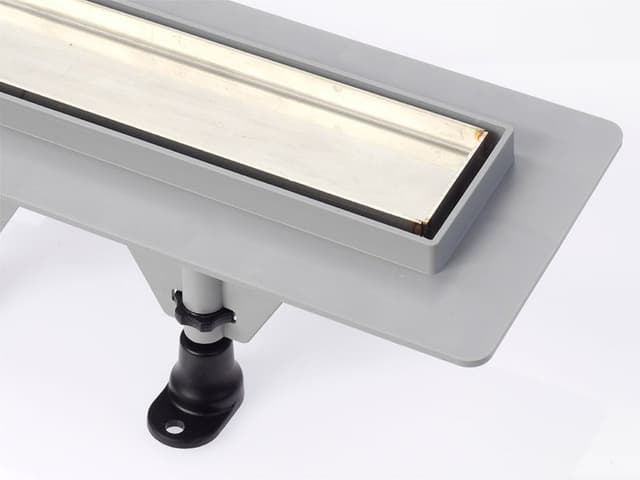 TILE odpływ liniowy z rusztem ze stali nierdzewnej do płytek, L-820mm, DN40
