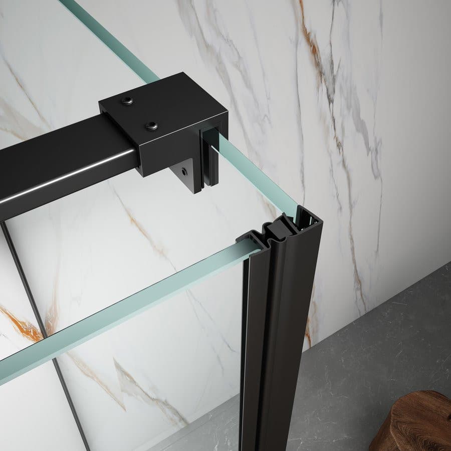 SPIRIT BLACK kabina prysznicowa 1100x800mm wariant L/P