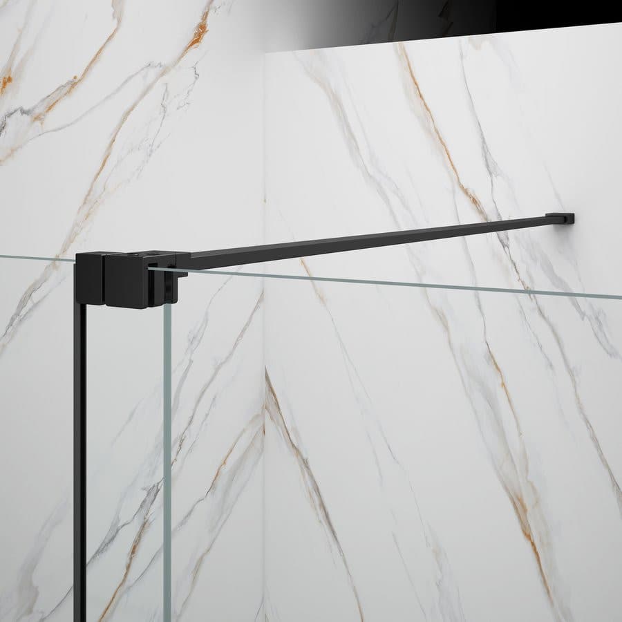 SPIRIT BLACK kabina prysznicowa 1100x800mm wariant L/P