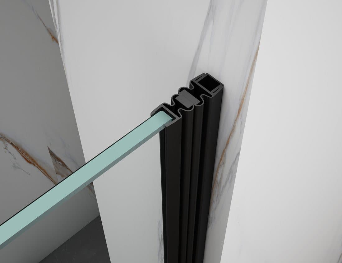 SPIRIT BLACK kabina prysznicowa 1300x800mm wariant L/P