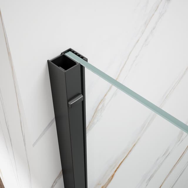 SPIRIT BLACK kabina prysznicowa 1500x800mm wariant L/P