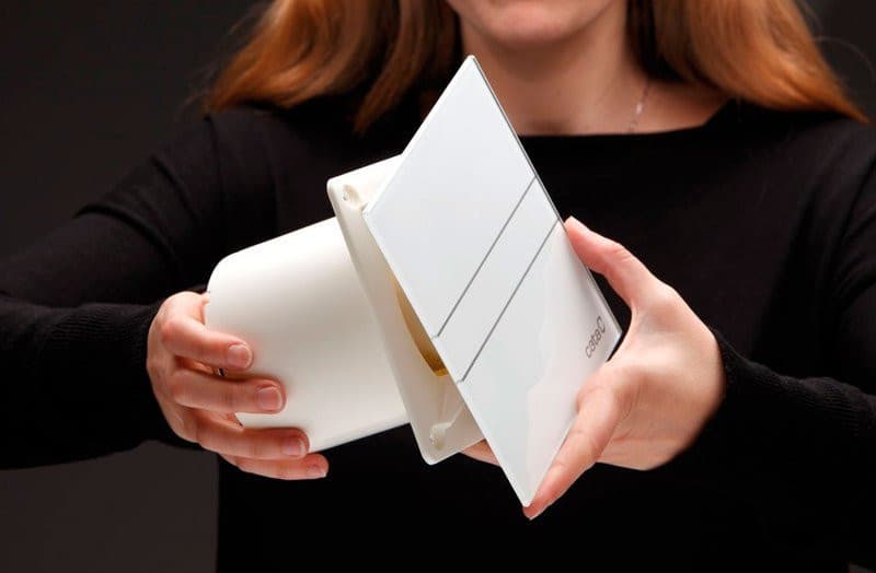 Wentylator osiowy łazienkowy E-120 GTH z czujnikiem wilgotności i timerem