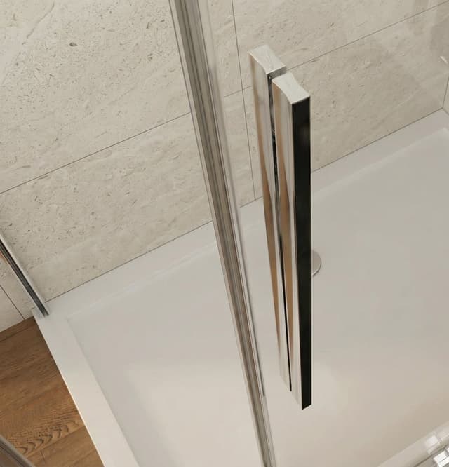 LUXOR drzwi prysznicowe 1300mm, szkło czyste