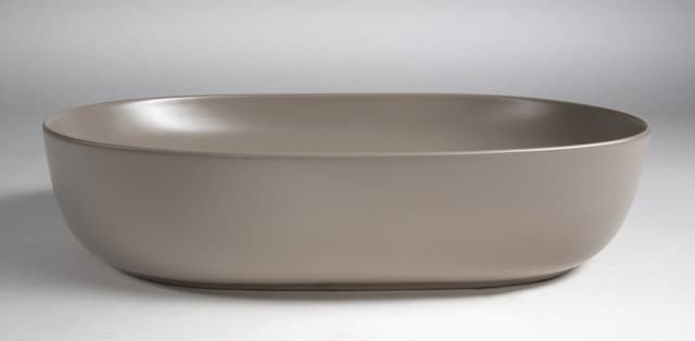 ARDEA ceramiczna umywalka nablatowa, 60,5x41,5cm, agila