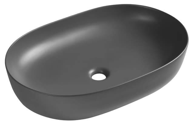 ARDEA ceramiczna umywalka nablatowa, 60,5x41,5cm, carina