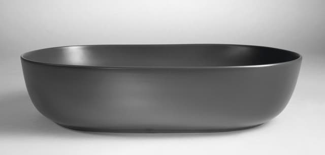 ARDEA ceramiczna umywalka nablatowa, 60,5x41,5cm, carina
