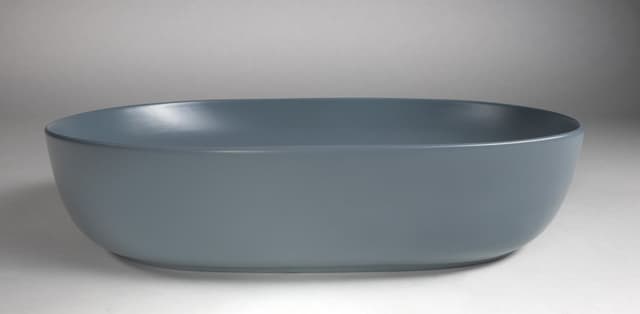 ARDEA ceramiczna umywalka nablatowa, 60,5x41,5cm, siena