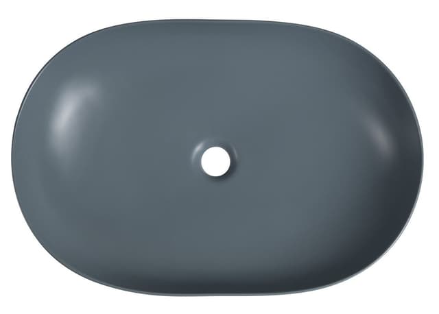 ARDEA ceramiczna umywalka nablatowa, 60,5x41,5cm, siena