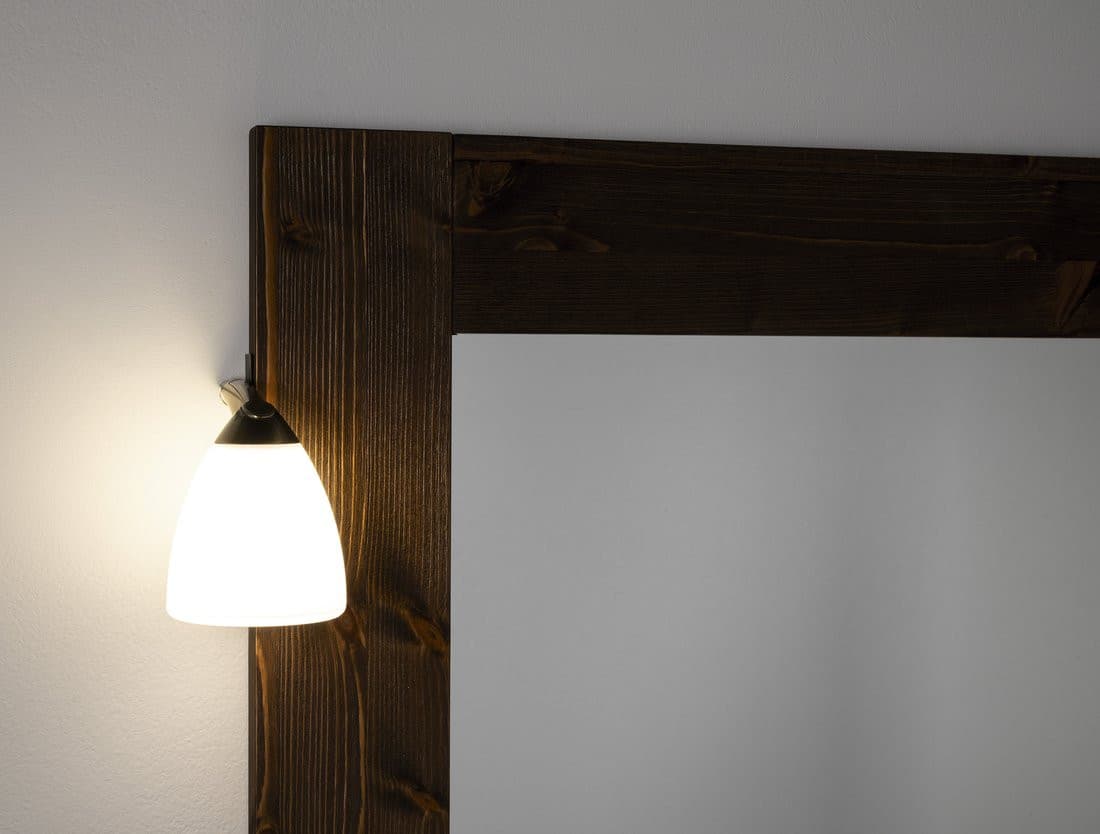 CANDELA oświetlenie ścienne LED, 4 W, 83x108x114mm, IP44, brąz