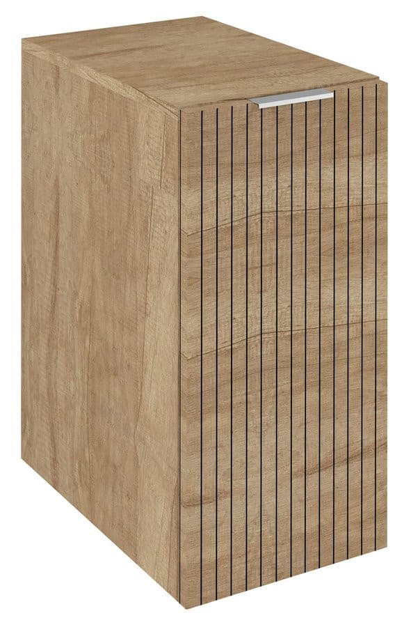 CIRASA STRIP szafka dolna 30x64x46cm, kosz na pranie, dąb alabama