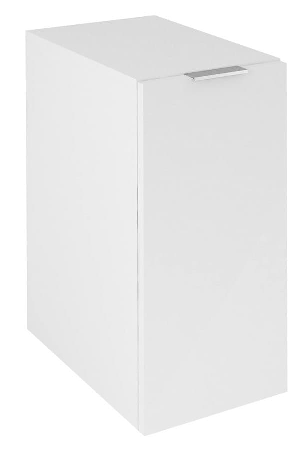 CIRASA szafka dolna 30x64x46cm, kosz na pranie, biały połysk