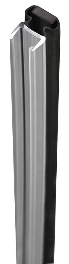 LUXOR BLACK uszczelka magnetyczna płaska, 2000mm