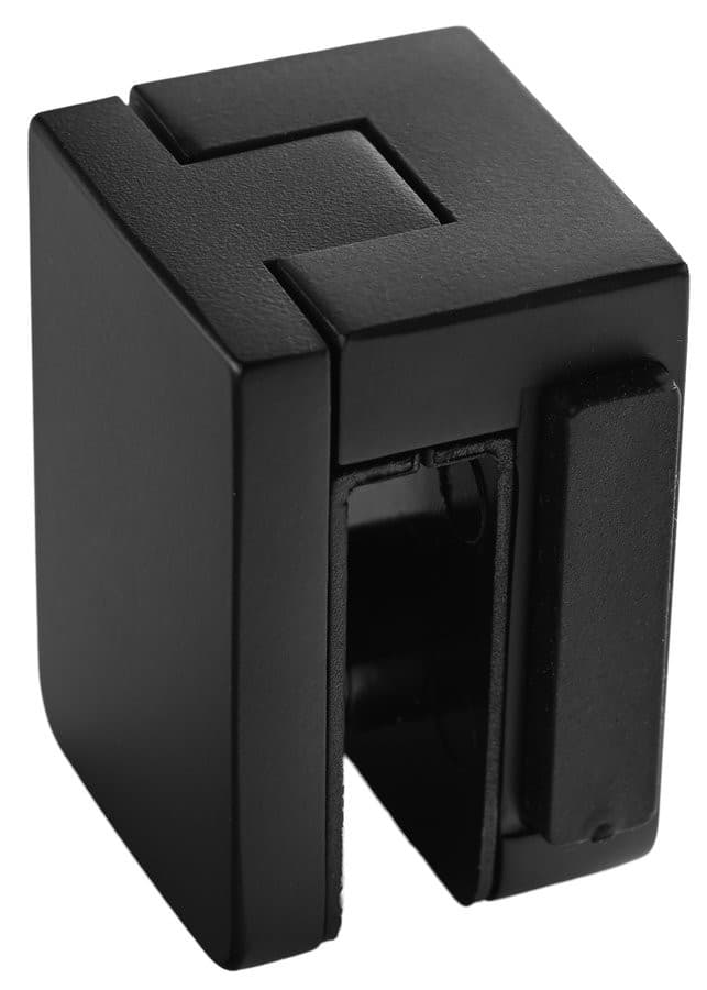 SPIRIT BLACK mocowanie wspornika szyby bocznej, czarny mat