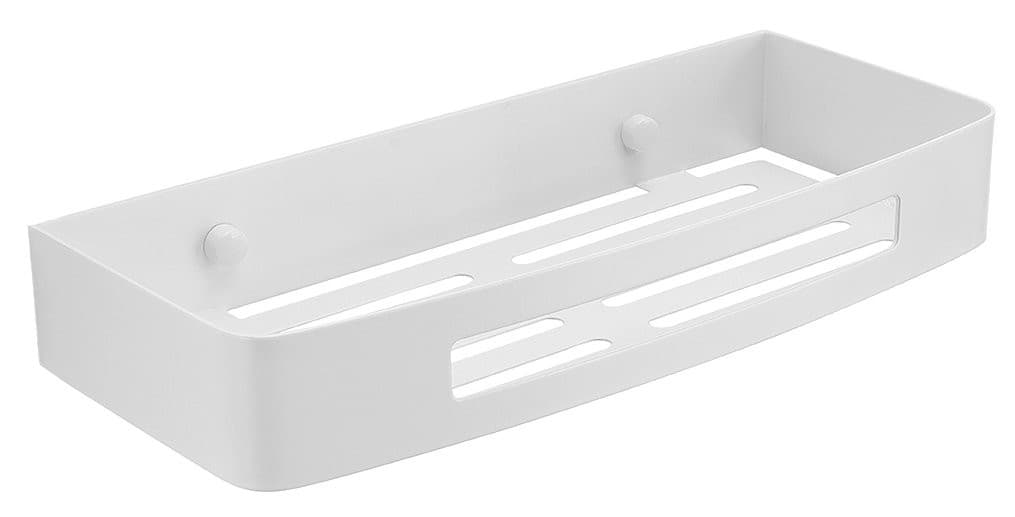 SMART półka do kabiny prysznicowej, 300x45x128 mm, biały mat