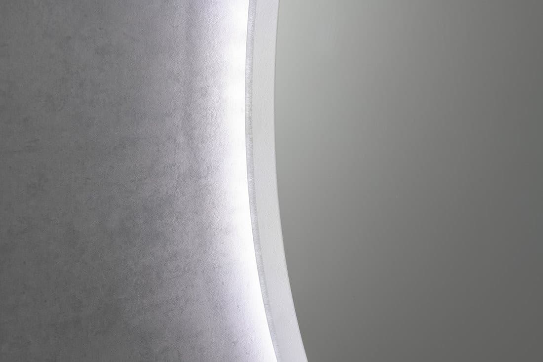 URSA lustro z oświetleniem LED średnica 70cm, czujnik dotykowy, ściemnialne
