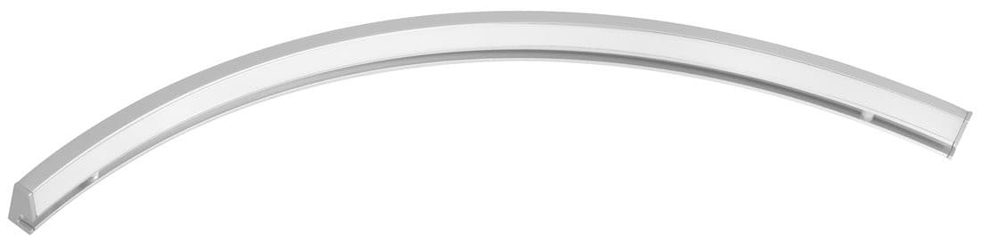 MOON LED oświetlenie 6,5W, 230V, 431x12x22mm, R300mm, chrom