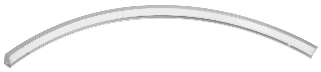 MOON LED oświetlenie 7,5W, 230V, 502x12x22mm, R350mm, chrom