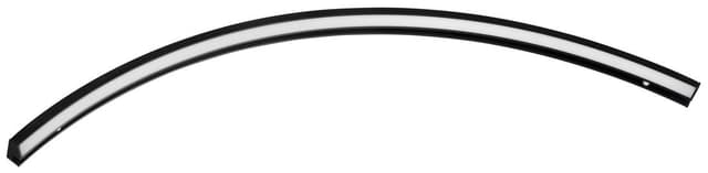 MOON LED oświetlenie 8,8W, 230V, 573x12x22mm, R400mm, czarny mat