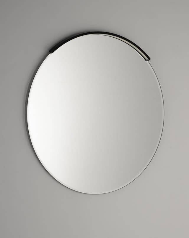 MOON LED oświetlenie 8,8W, 230V, 573x12x22mm, R400mm, czarny mat