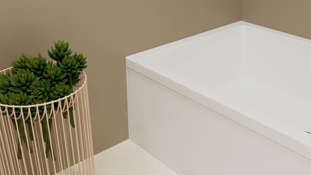 UNIVERSAL obudowa narożna 160x75x36cm, L/R