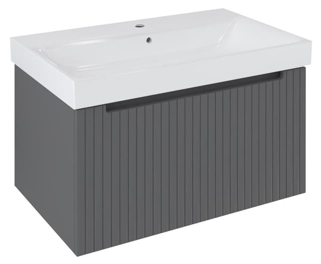 NELIO STRIP szafka umywalkowa 76,5x44x49cm, carina