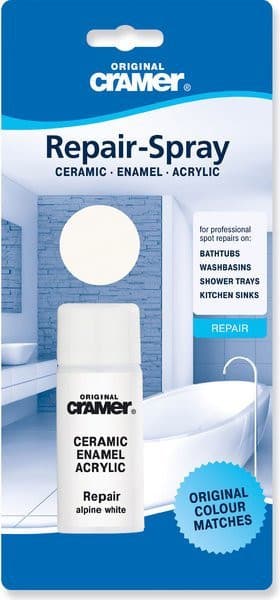 REPAIR SPRAY farba do napraw ceramicznych, emaliowanych i akrylowych 50ml, biały